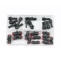 Plastic Tube Couplings, Assorted Box