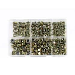 Steel Nuts & Nylon Insert Locking Nuts, Assorted Box