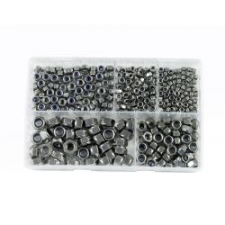 Nylon Insert Locking Nuts, Assorted Box