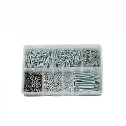 Steel BA Screws & Nuts, Assorted Box