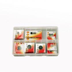 Button & Cell Batteries, Assorted Box