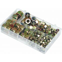 Nylon Insert Locking Nuts, Assorted Box