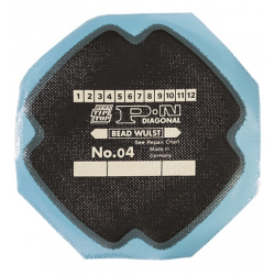 Cross-Ply Tyre Repair Patch