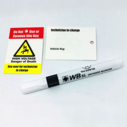 Reusable Car Key Lockout Tags