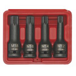Impact Spline Bit Set