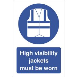 High Vis Jackets Must Be Worn