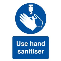 Use Hand Sanitiser Sign