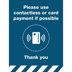 Contactless Payment Sign