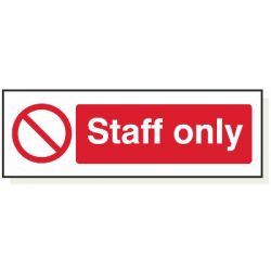 Staff Only 